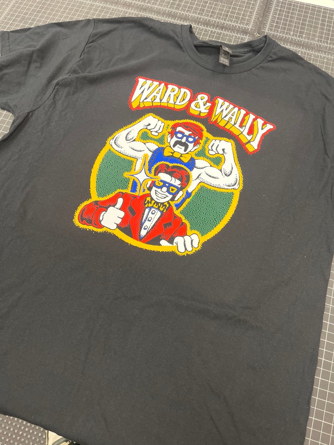 Ward and Wally graphic shirt